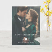 Mooi Jubileum wenst Wenskaart Kaart (Gele Bloem)