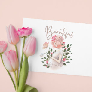 Mooi kaart voor toekomstige mama