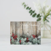 Mooi kerstBriefkaart! Briefkaart (Staand voorkant)