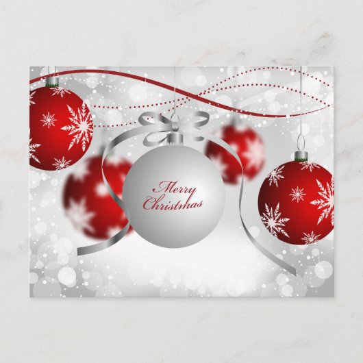 Mooi kerstBriefkaart Feestdagenkaart (Voorkant)