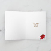 Mooi kerstfeest! feestdagen kaart (Binnen)