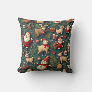 Mooi kerstkussen kussen