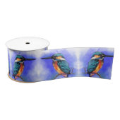 Mooi Kingfisher Bird Ribbon Lint (Spoel)