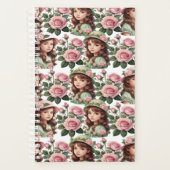 Mooi klein meisje planner (Voorkant)