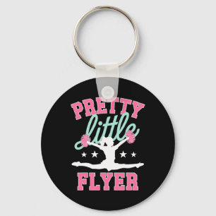 Mooi klein vliegertje grappige cheercoach cheerlea sleutelhanger