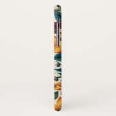 Mooi kleurrijk levendig lente bloemenpatroon Case-Mate iPhone case (Achterkant/links)