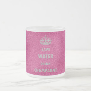 Mooi koel girly sparen de champagneCr van de Matglas Koffiemok