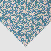 Mooi koraalpatroon tissuepapier (Detail)