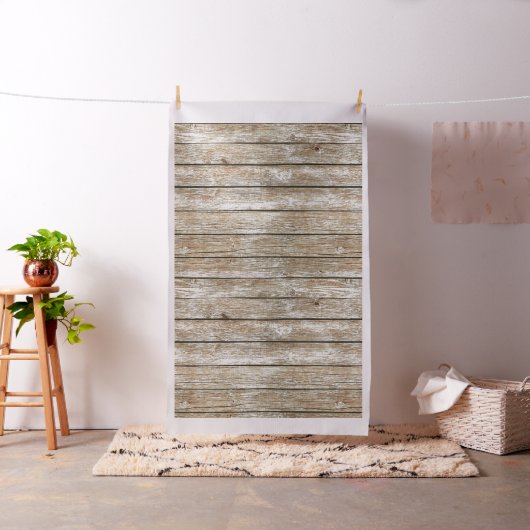Mooi land Shabby Chic Rustic Wood Stof (Voorbeeld)