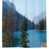 Mooi landschap douchegordijn (Voorkant)