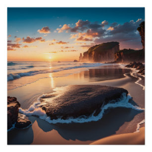 Mooi landschap perfect poster