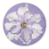 Mooi Lavender Orchid Keramische Knop (Voorkant)