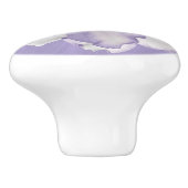 Mooi Lavender Orchid Keramische Knop (Zijkant)