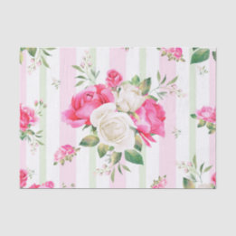 mooi, lente, shabby chic, roze rozen, chic, f tissuepapier