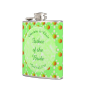 Mooi Lentebruiloft Appelbloesem en Appels Heupfles (Links)