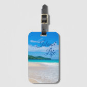 Mooi leven bagagelabel (Voorkant (verticaal))