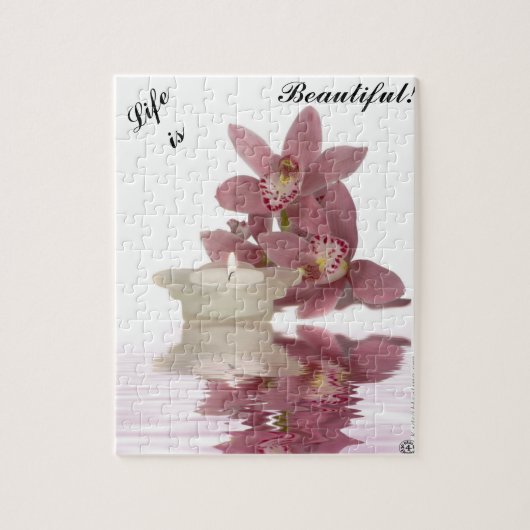 mooi leven — puzzel met cadeaudoos (Verticaal)