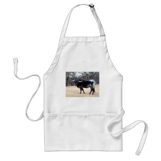 Mooi Longhorn Standaard Schort