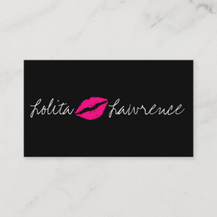 Mooi make-up artistieke Cosmetology Salon Visitekaartje