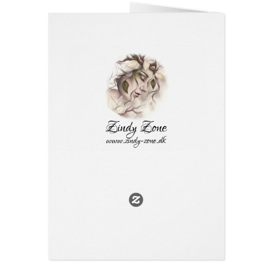 Mooi Mandala Heart, ik hou van je (Achterkant)