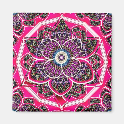 mooi Mandela ontwerp Magneet (Voorkant)