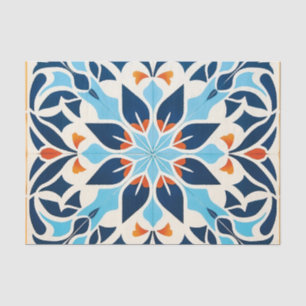 Mooi Marokkaans tegel patroon Tissuepapier