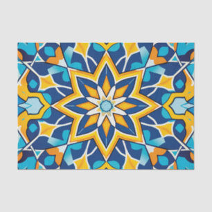 Mooi Marokkaans tegel patroon Tissuepapier