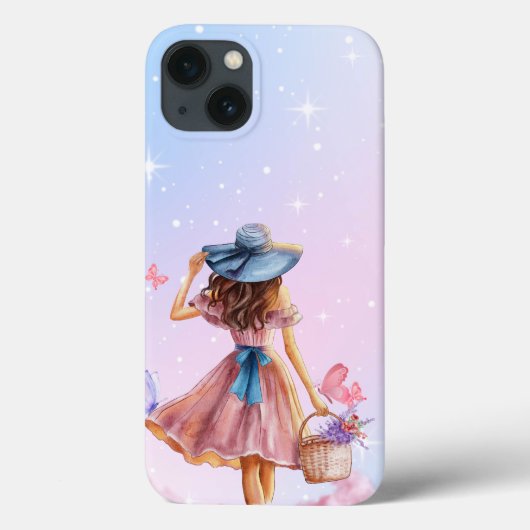 Mooi meisje Case-Mate iPhone case (Achterkant)