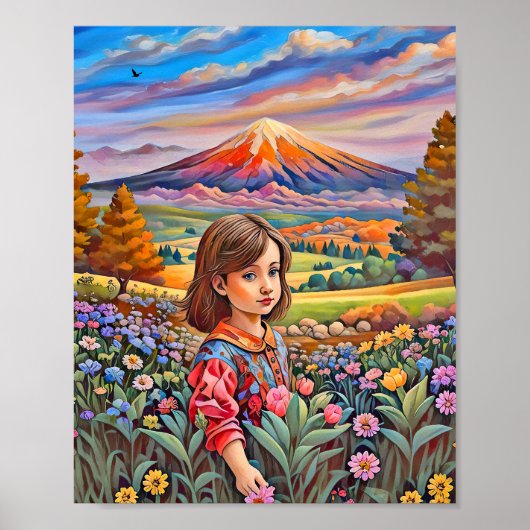 Mooi meisje uit Ararat Poster Paper (Matte) (Voorkant)