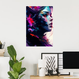Mooi Meisjesportret Poster