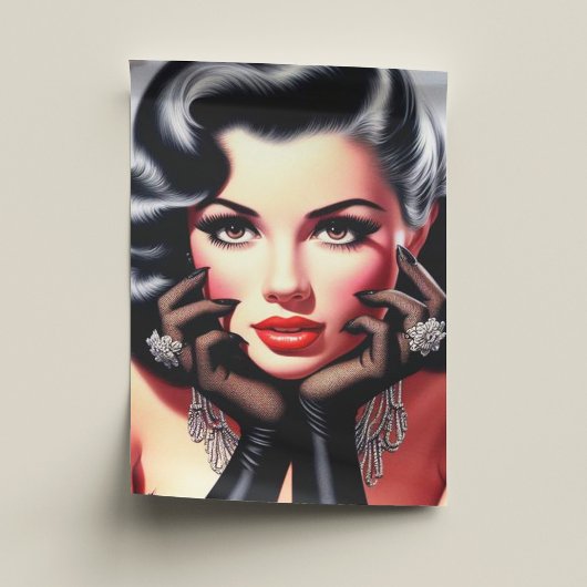  mooi meisjesportret tissuepapier