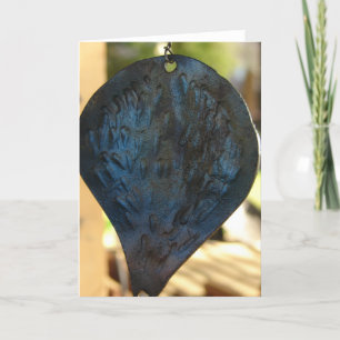 Mooi Metaal Leaf Kaart