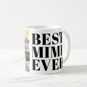 Mooi modern Beste Mimi ooit 3 foto cadeau Koffiemok