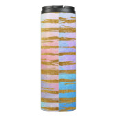 Mooi modern Monogram Thermosbeker (Achterkant)