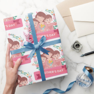 Mooi Moederdag cadeau Cadeaupapier