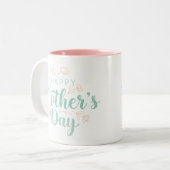 Mooi Moederdag cadeau Tweekleurige Koffiemok (Voorkant links)