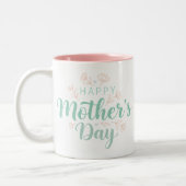 Mooi Moederdag cadeau Tweekleurige Koffiemok (Links)