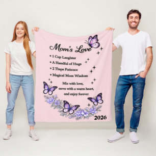 Mooi Moederdag Moederliefde Fleece Deken