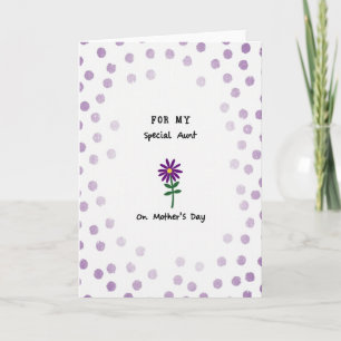 Mooi Moederdag Polka Dot Kaart