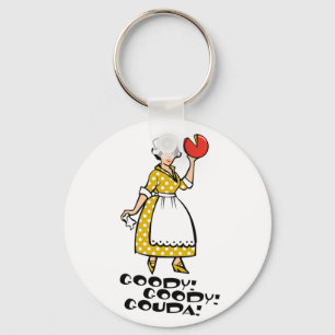 Mooi. Mooi. Gouda. Sleutelhanger