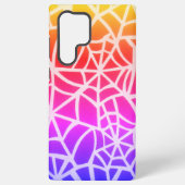 Mooi mooi, mooi, kleurrijk, spin-wit web samsung galaxy hoesje (Achterkant)