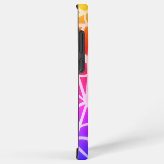 Mooi mooi, mooi, kleurrijk, spin-wit web samsung galaxy hoesje (Rechterkant)