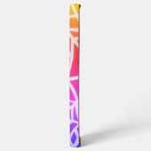 Mooi mooi, mooi, kleurrijk, spin-wit web samsung galaxy hoesje (Linkerkant)