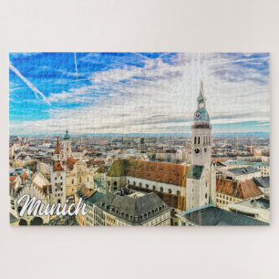 Mooi München, Duitsland Legpuzzel