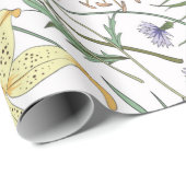 Mooi naadloos bloempatroon. ventilatorverlichting cadeaupapier (Rol Hoek)