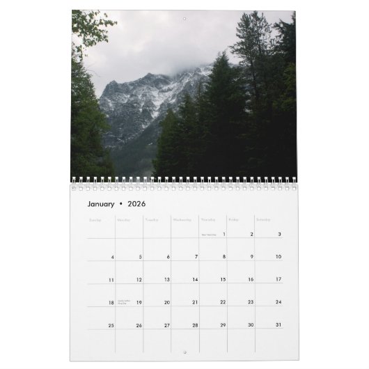 Mooi Nationaal Park Calendar Kalender (Jan 2026)