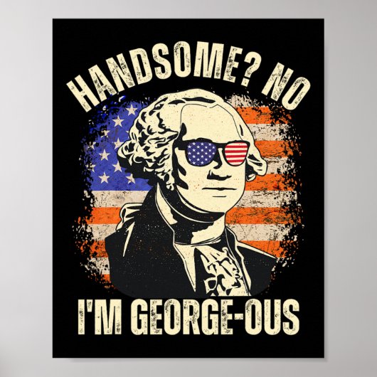 Mooi Nee ik ben George Washington 4e van Poster (Voorkant)