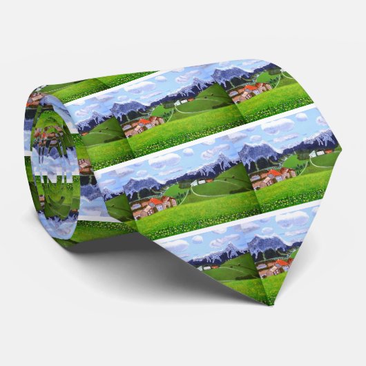 Mooi Noorwegen Stropdas (Opgerold)