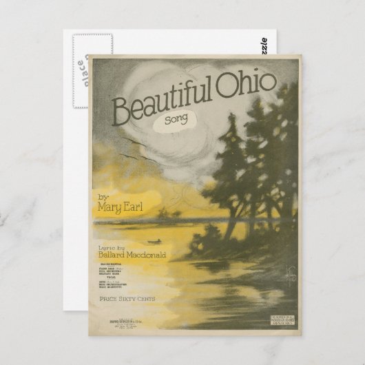 Mooi Ohio Briefkaart (Voorkant / Achterkant)