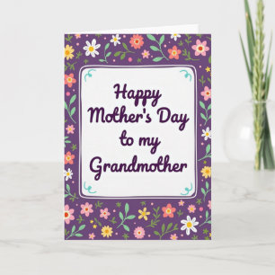 Mooi Oma kaart voor Moederdag